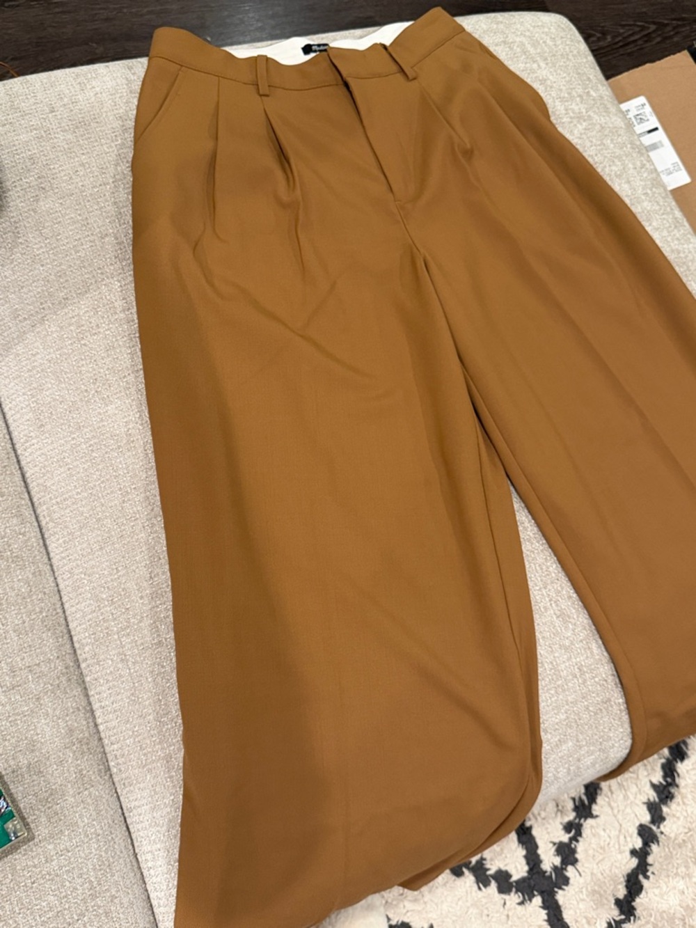 Madewell Harlow Super Wide Leg Trousers - Picture 5 of 6